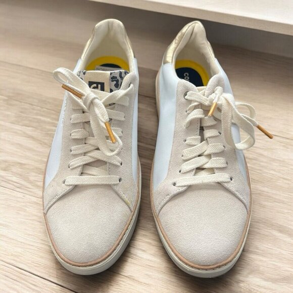 Cole Haan White and Cream Sneakers - Picture 1 of 10